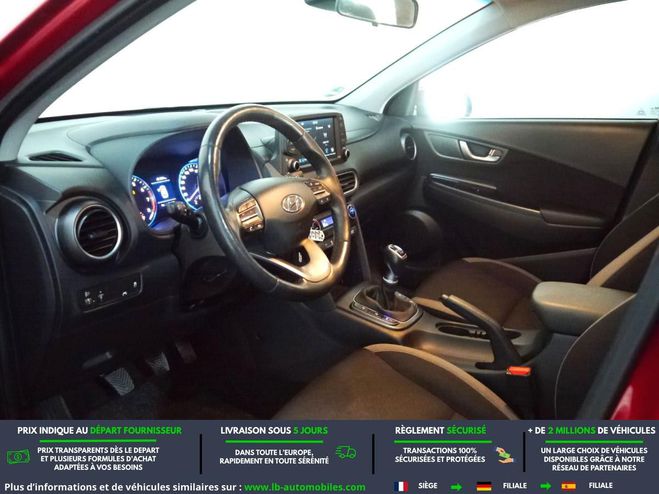 Hyundai Kona 1.0 T-GDi 120 Rouge M�tallique de 2018
