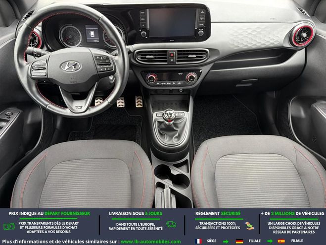 Hyundai I10 1.0 T-GDI 100 Blanc de 2021