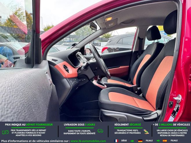 Hyundai I10 1.0 66 BVA Rouge M�tallique de 2016