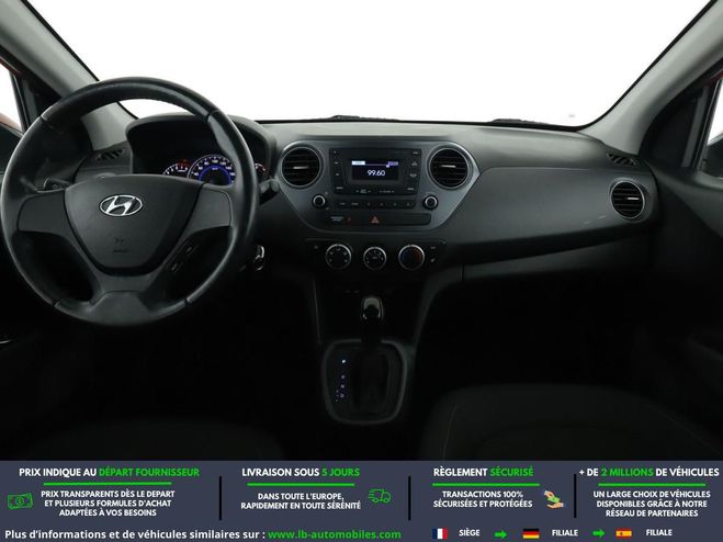 Hyundai I10 1.0 66 BVA Rouge de 2019