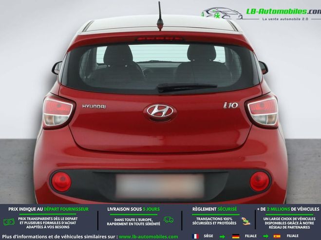 Hyundai I10 1.0 66 BVA Rouge de 2019