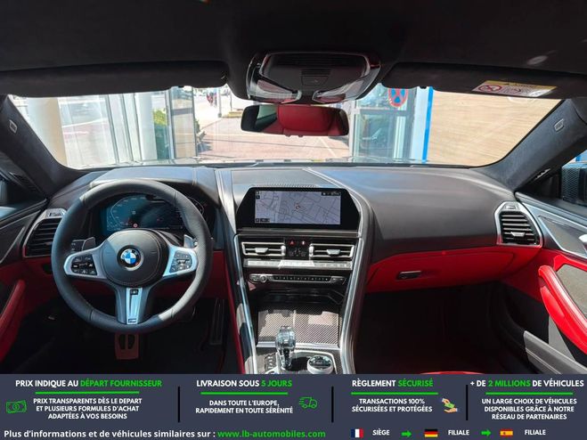 BMW Serie 8 M850i xDrive 530 ch BVA Noir M�tallique de 2021