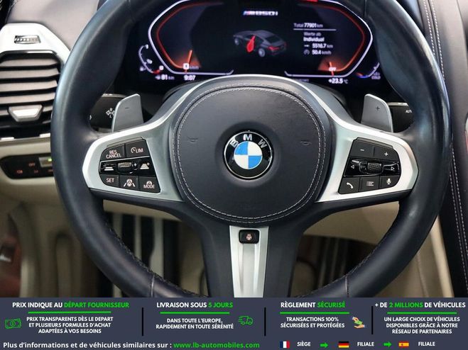 BMW Serie 8 M850i xDrive 530 ch BVA Gris M�tallique de 2019