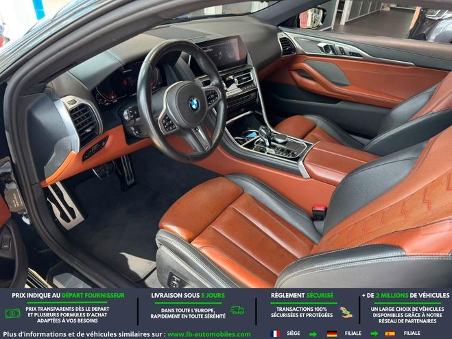 BMW Serie 8 M850i xDrive 530 ch BVA Noir M�tallique de 2020