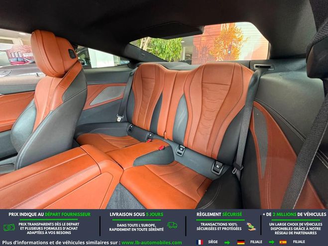 BMW Serie 8 M850i xDrive 530 ch BVA Noir M�tallique de 2020