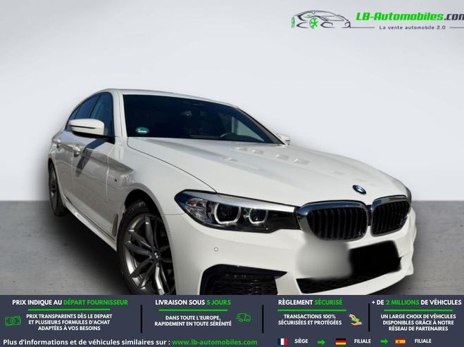 BMW Serie 5 520d 190 ch BVA Blanc de 2019