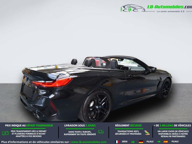 BMW M8 Competition Cabriolet 625 ch BVA Noir M�tallique de 2020