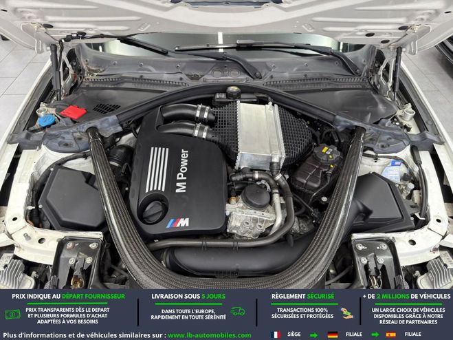 BMW M4 431 ch M BVA Blanc M�tallique de 2017