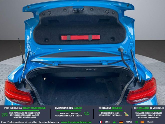 BMW Serie 2 218i 136 ch Bleu M�tallique de 2018