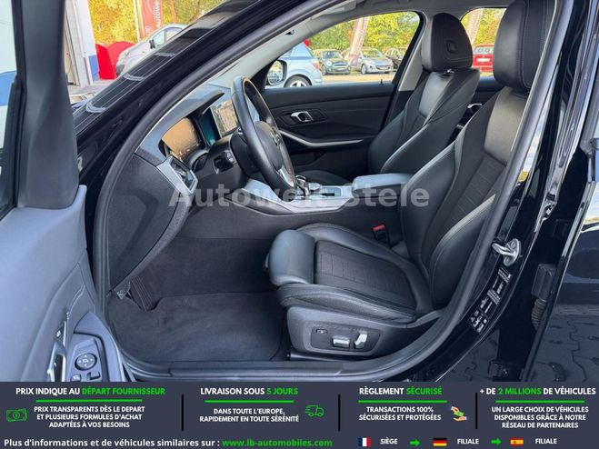 BMW Serie 3 320d 190 ch BVA Noir M�tallique de 2021