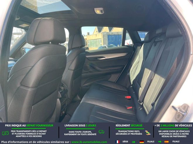 BMW X6 xDrive30d 258 ch Blanc M�tallique de 2019