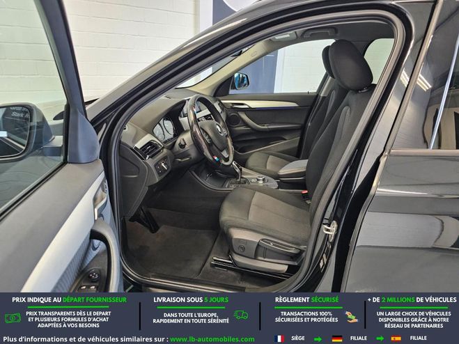 BMW X1 sDrive 18d 150 ch BVA Noir M�tallique de 2019