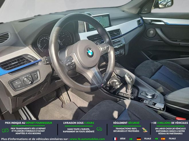 BMW X1 xDrive 20i 192 ch BVA Noir M�tallique de 2019