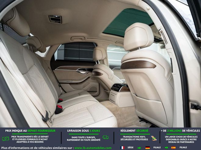Audi A8 50 TDI 286 BVA Quattro Beige M�tallique de 2020