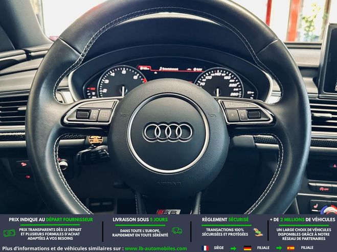 Audi S6 V8 4.0 TFSI  450 Quattro BVA Rouge M�tallique de 2018