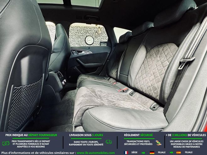 Audi S6 V8 4.0 TFSI  450 Quattro BVA Rouge M�tallique de 2018