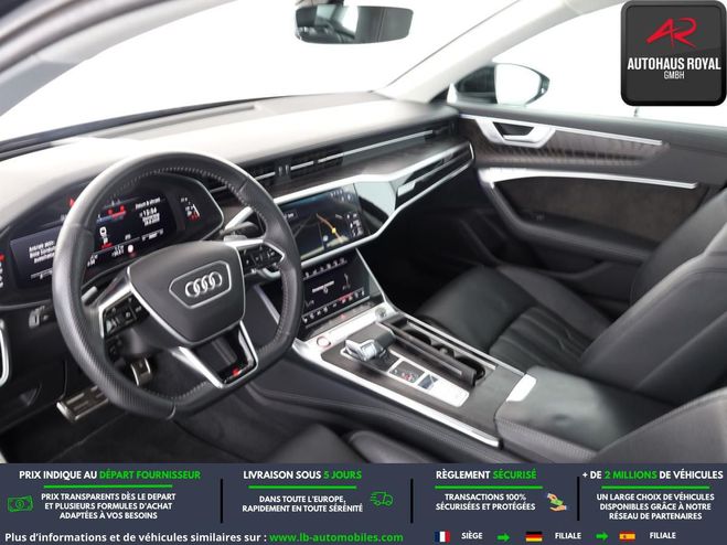 Audi S6 56 TDI 349 ch Quattro BVA Noir M�tallique de 2020