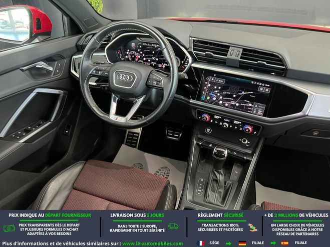 Audi Q3 35 TDI 150 ch BVA Quattro Rouge M�tallique de 2021