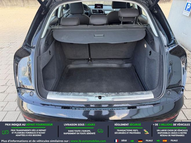 Audi Q3 2.0 TDI 150 ch Noir M�tallique de 2016