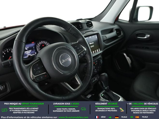 Jeep Renegade 1.3 GSE 150 ch BVA Rouge de 2019