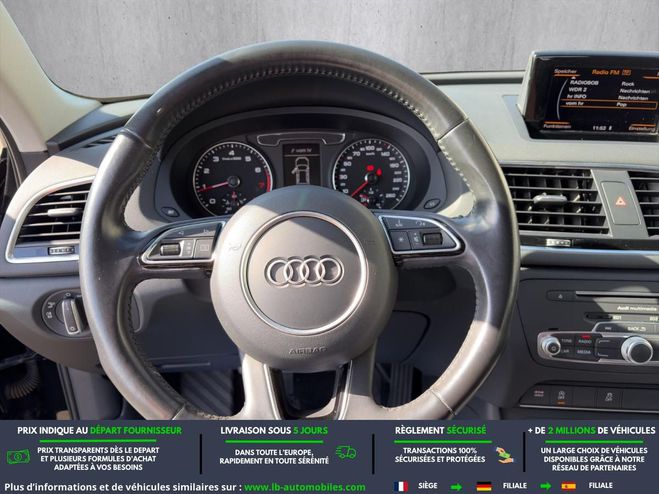 Audi Q3 1.4 TFSI 125 ch Noir M�tallique de 2017