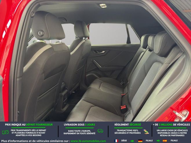 Audi Q2 TDI 116 ch BVA Rouge M�tallique de 2020