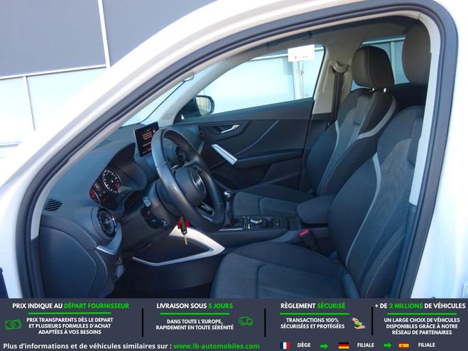 Audi Q2 TDI 116 ch BVM Blanc M�tallique de 2018