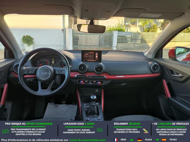 Audi Q2 TFSI 116 ch BVM Rouge M�tallique de 2020