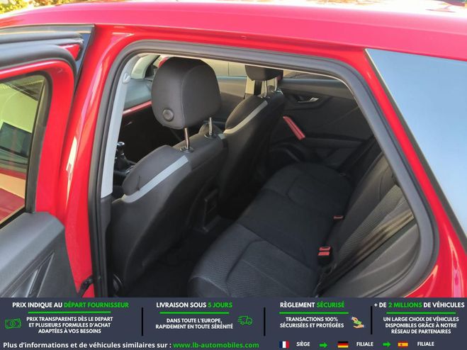 Audi Q2 TFSI 116 ch BVM Rouge M�tallique de 2020