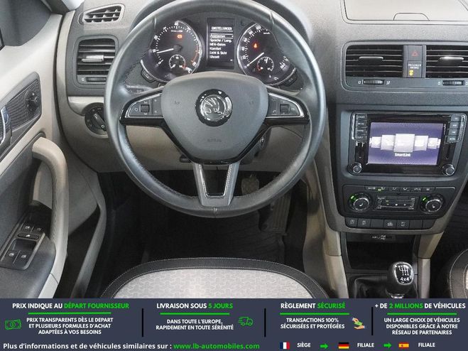 Skoda Yeti 1.4 TSI 150 4x4 Blanc M�tallique de 2016