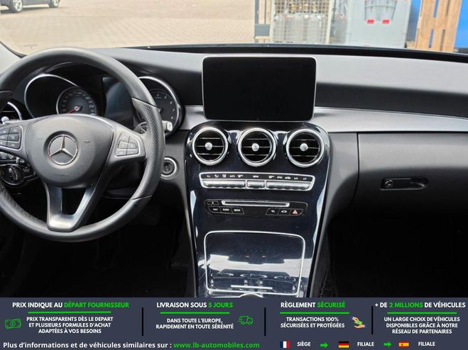 Mercedes Classe C 200 BVA Bleu M�tallique de 2017
