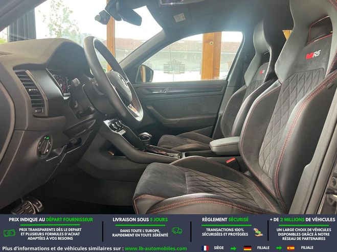 Skoda Kodiaq 2.0 Bi-TDI 240 BVA 4x4 5pl Noir M�tallique de 2019