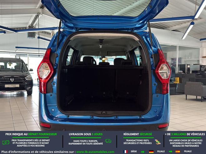 Dacia Lodgy TCe 130 FAP 5 places Bleu M�tallique de 2021