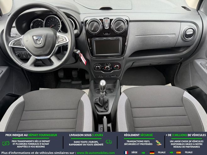 Dacia Lodgy TCe 130 FAP 5 places Noir M�tallique de 2020