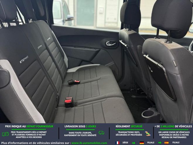 Dacia Lodgy TCe 130 FAP 5 places Noir M�tallique de 2020