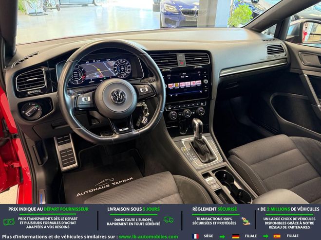 Volkswagen Golf R 2.0 TSI 310 BVA 4Motion Rouge de 2018