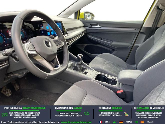 Volkswagen Golf 1.5 TSI 150 BVM Jaune M�tallique de 2020