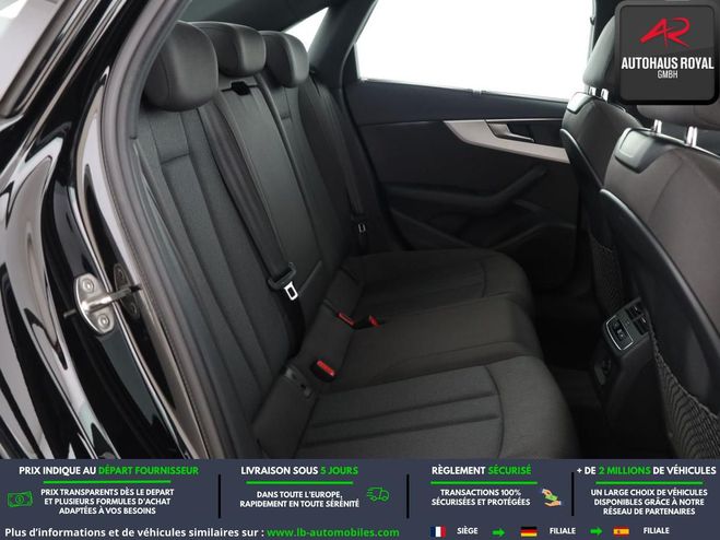 Audi A4 40 TDI 204 BVA Noir M�tallique de 2021