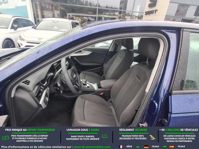 Audi A4 TFSI 150 BVA Bleu M�tallique de 2016