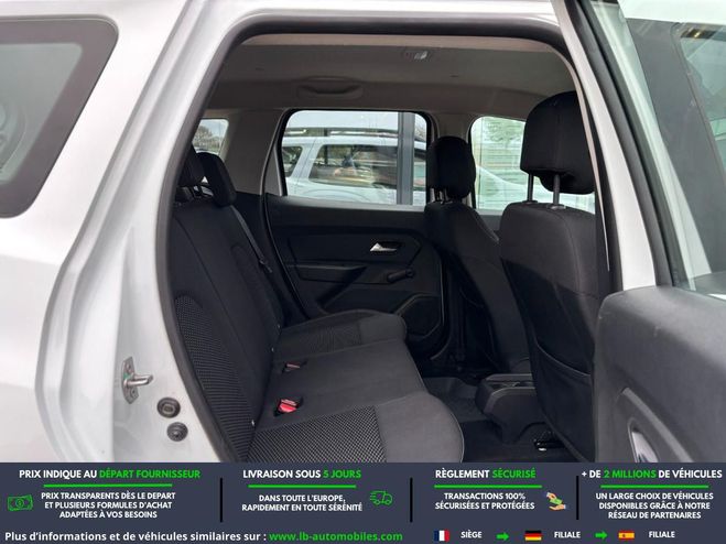 Dacia Duster SCe 115 4x2 Blanc de 2018