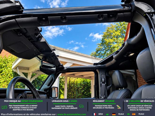 Jeep Wrangler 2.0 l T 272 ch 4x4 BVA Noir de 2019