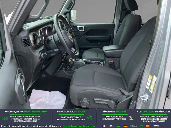 Jeep Wrangler 2.2 200 ch 4x4 BVA Argent� M�tallique de 2020