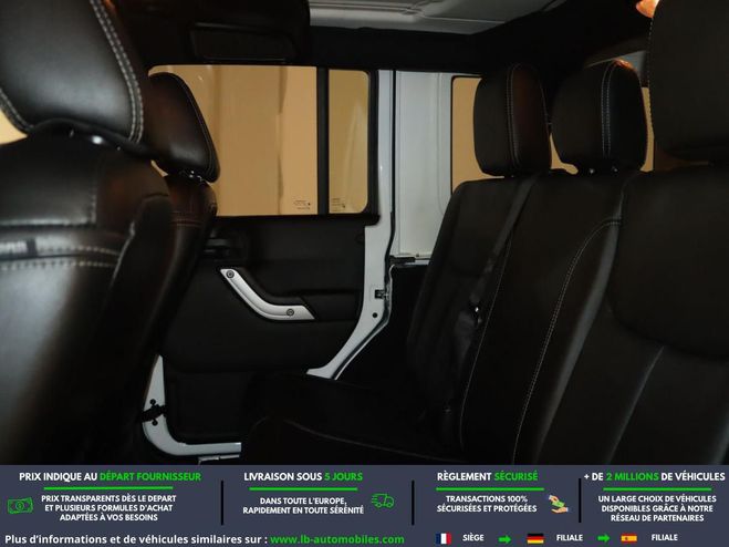 Jeep Wrangler 2.2 200 ch 4x4 BVA Blanc de 2019