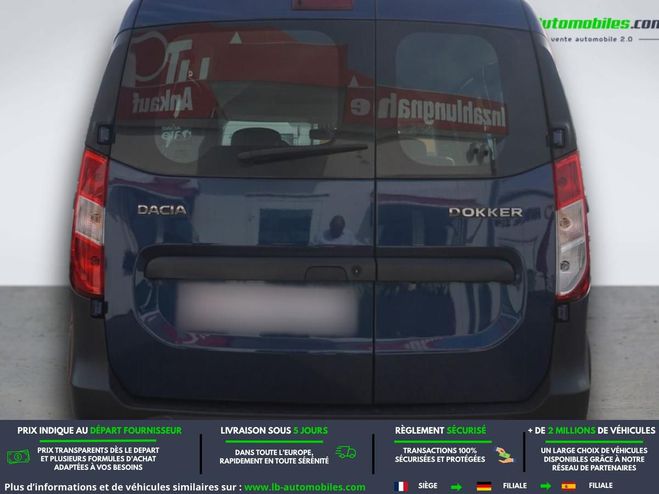 Dacia Dokker TCe 115 Bleu M�tallique de 2018