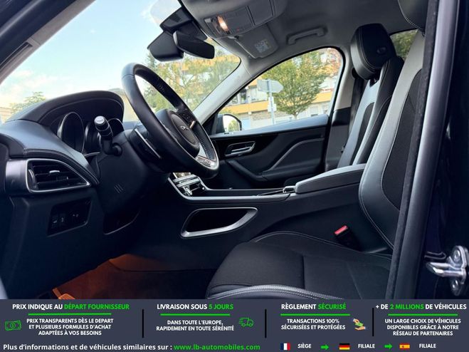 Jaguar F Pace 2.0 - 250 ch AWD BVA Noir de 2019