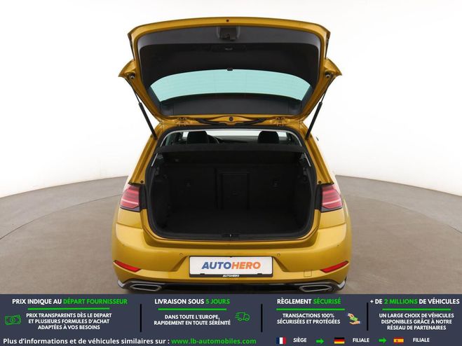 Volkswagen Golf 1.4 TSI 125 BVA Jaune M�tallique de 2017