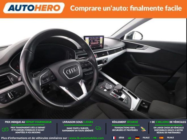 Audi A4 V6 2.7 TDI 190 BVA Noir M�tallique de 2017