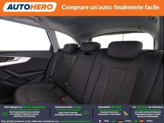 Audi A4 V6 2.7 TDI 190 BVA Noir M�tallique de 2017