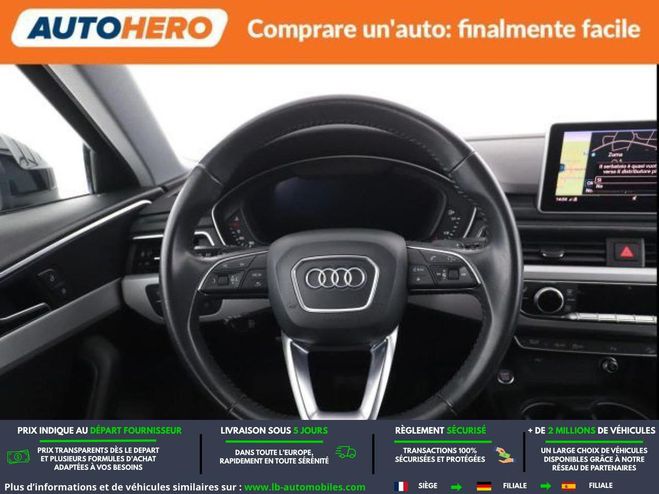 Audi A4 V6 2.7 TDI 190 BVA Noir M�tallique de 2017