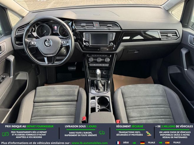 Volkswagen Touran 2.0 TDI 190 BMT BVA 5pl Blanc M�tallique de 2017
